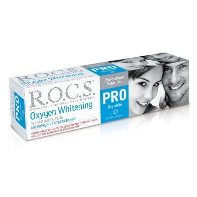 Зубная паста R.O.C.S. PRO Oxywhite Кислородное Отбеливание, 60 гр