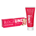 Зубная паста ROCS UNO Sensitive, 74 гр