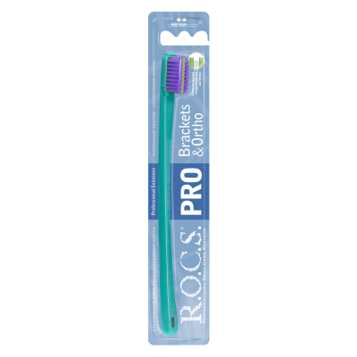 Зубная щетка ROCS PRO Brackets & Ortho, мягкая